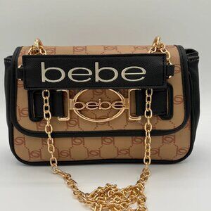 Bebe Leilani Monogram Crossbody Bag